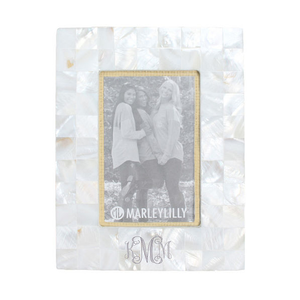 Monogrammed Picture Frame