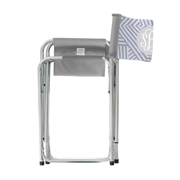 Personalized pop up tailgate chair