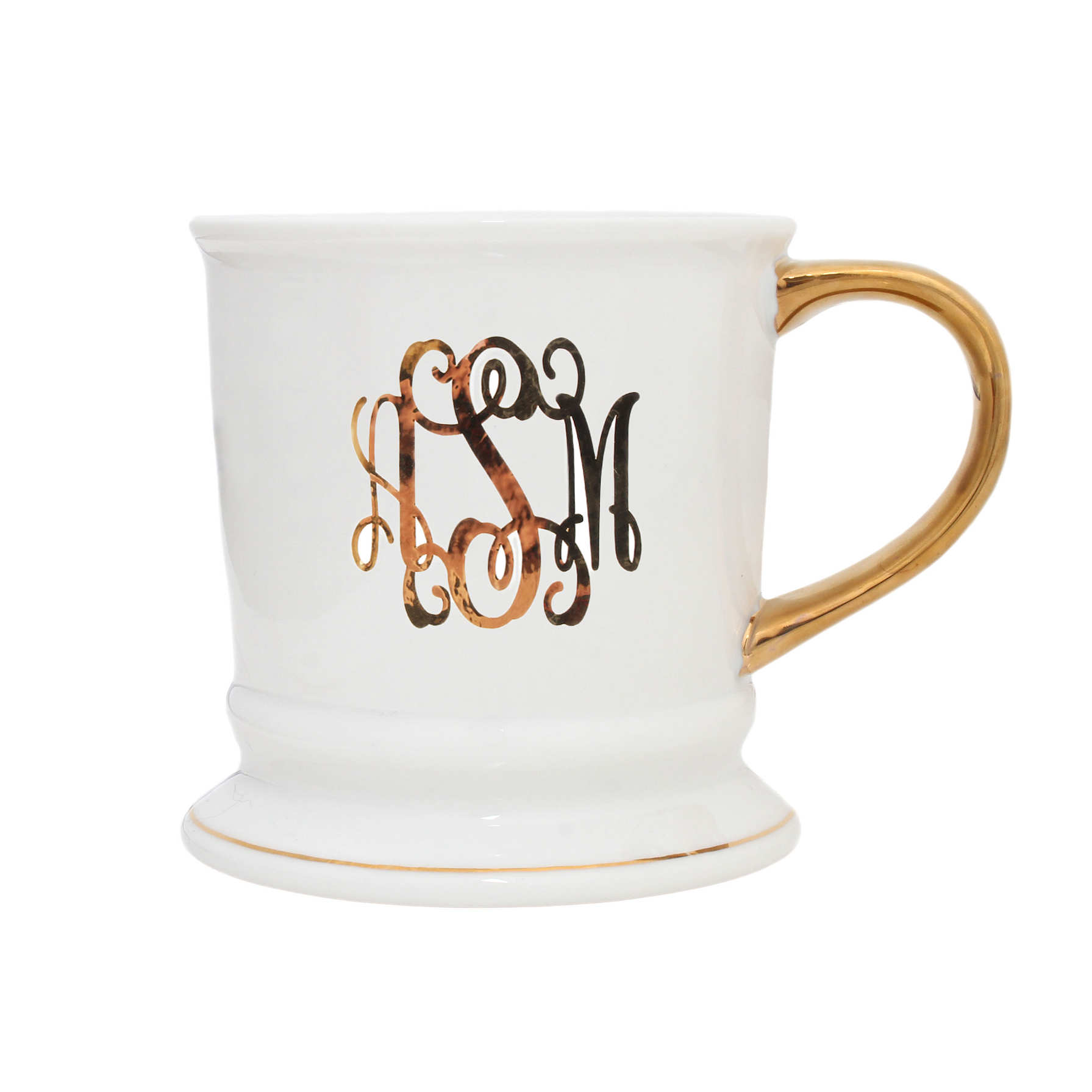 Monogrammed Coffee Mug — Personalized Coffee Mug