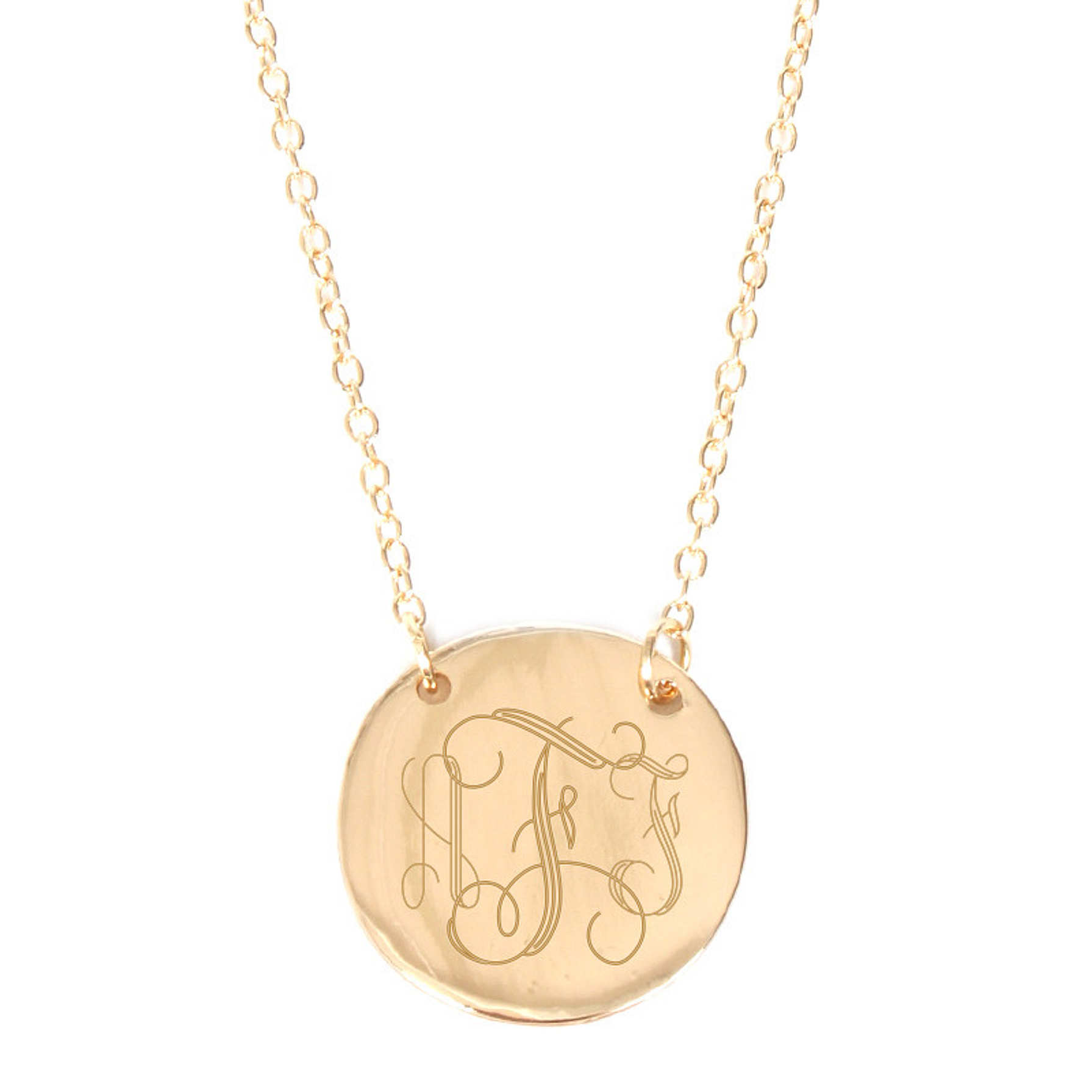 Personalized Disc Necklace