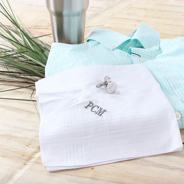 Dressy Embroidered Men's Handkerchief