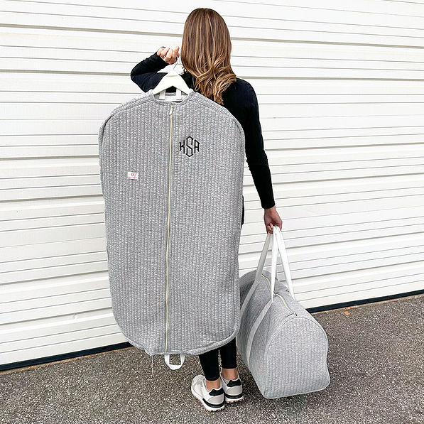 Personalilzed Quilted Garment Bag