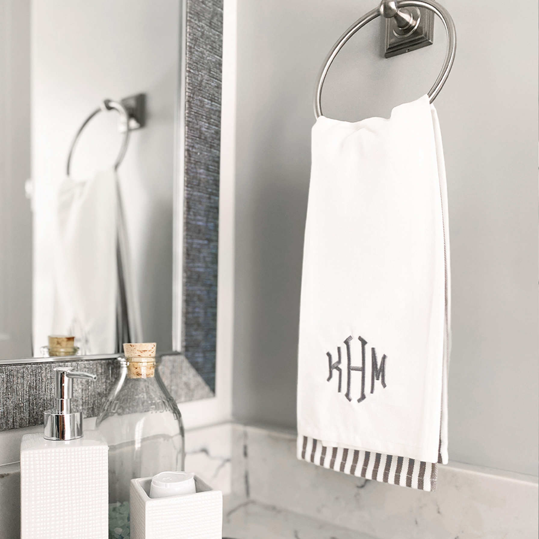Personalized Bathroom Towel Set