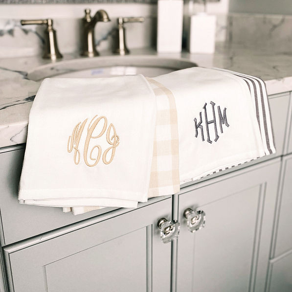 Personalized Bathroom Towel Set