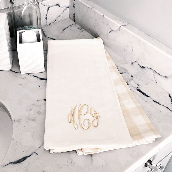 Personalized Bathroom Towel Set