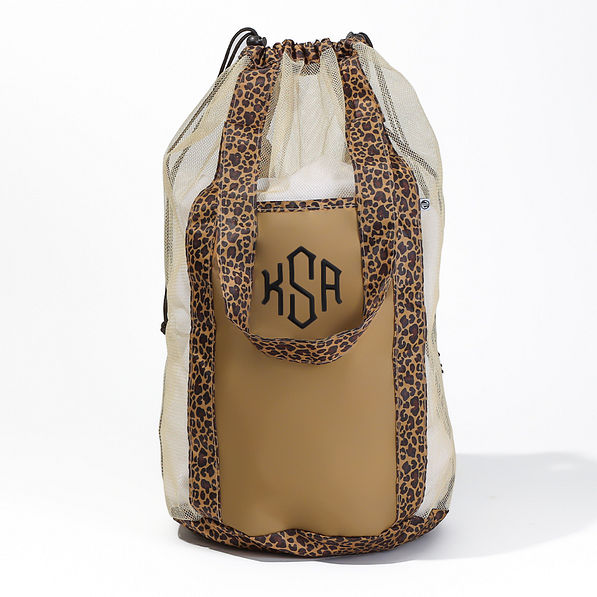 Monogrammed Laundry Duffel – Please Reply