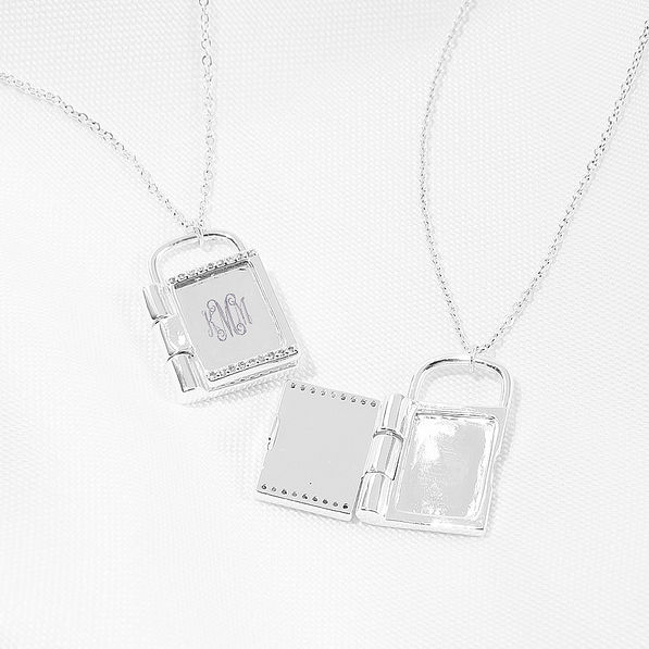 Monogrammed Keepsake Locket