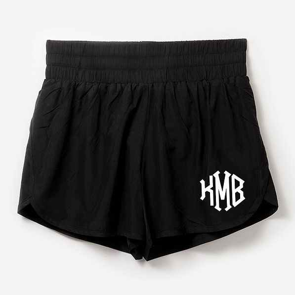 athletic shorts in black