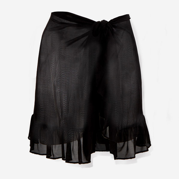 Luxurious Sarong in Black - Short