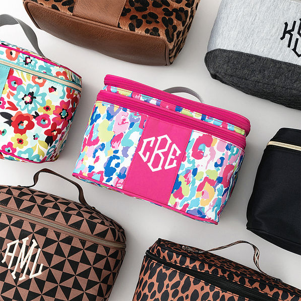 Monogrammed Train Case