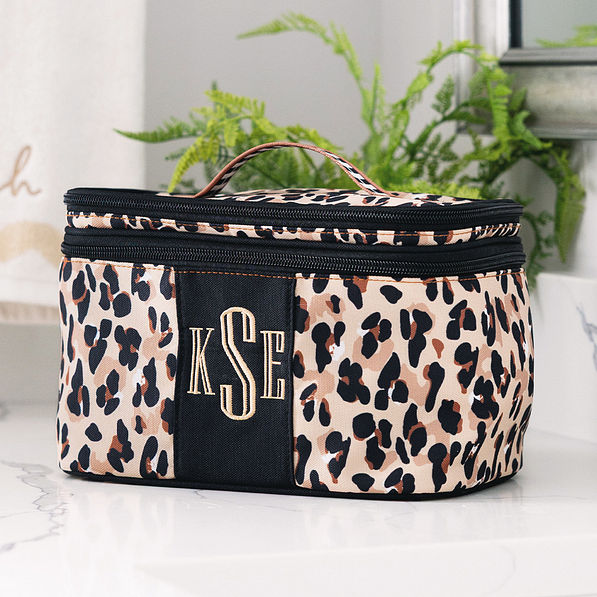 Monogrammed Train Case