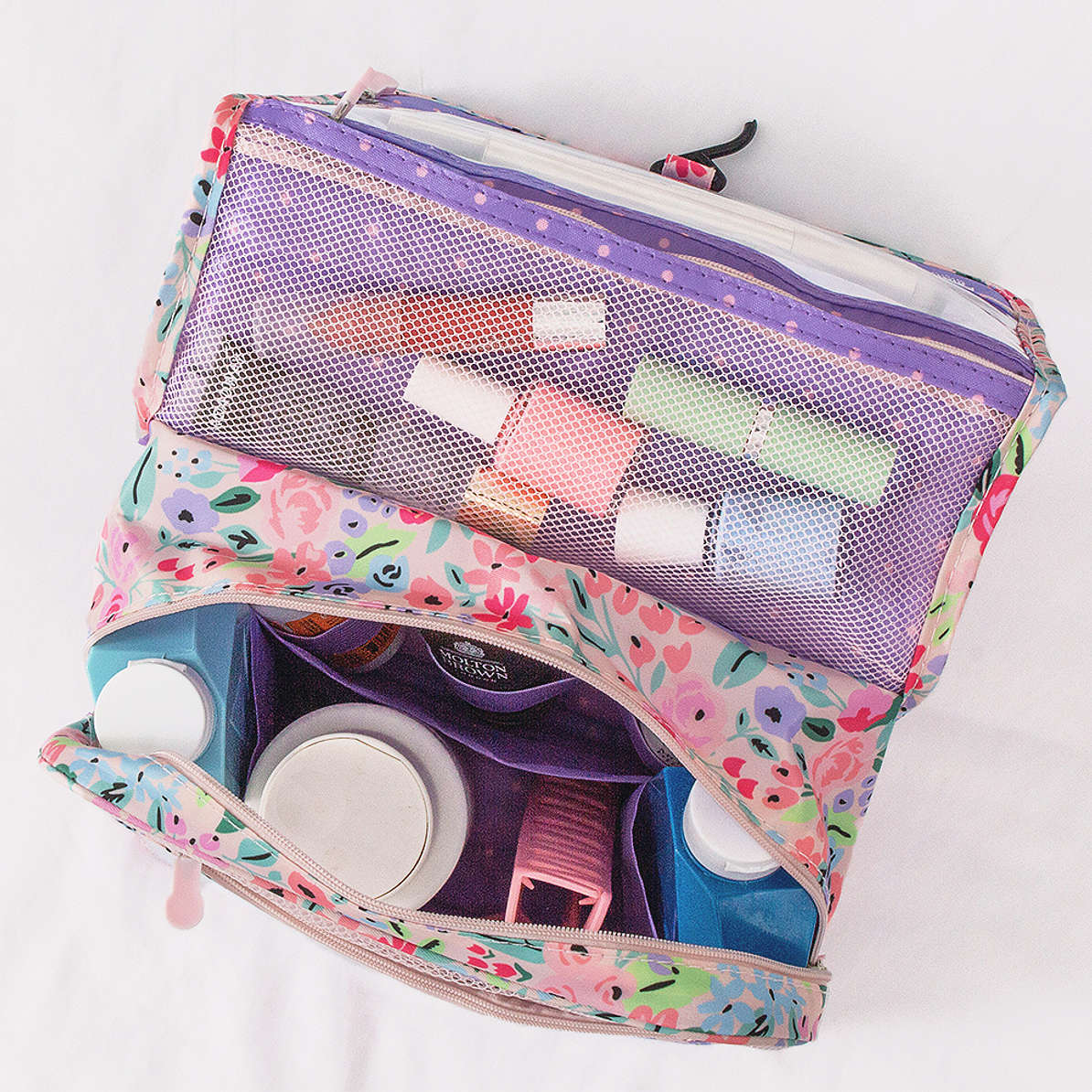 Personalized Packable Hanging Toiletry Bag | Marleylilly