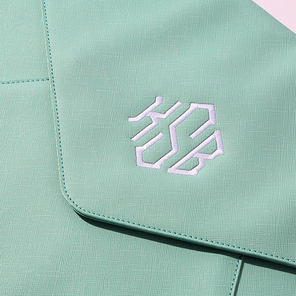 Monogrammed Envelope Laptop Case