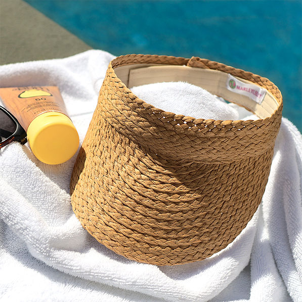 Packable Straw Visor