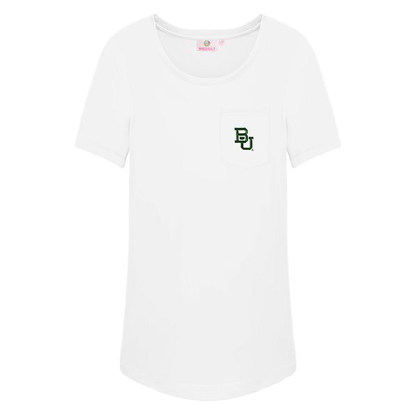 Baylor White Boyfriend T-Shirt