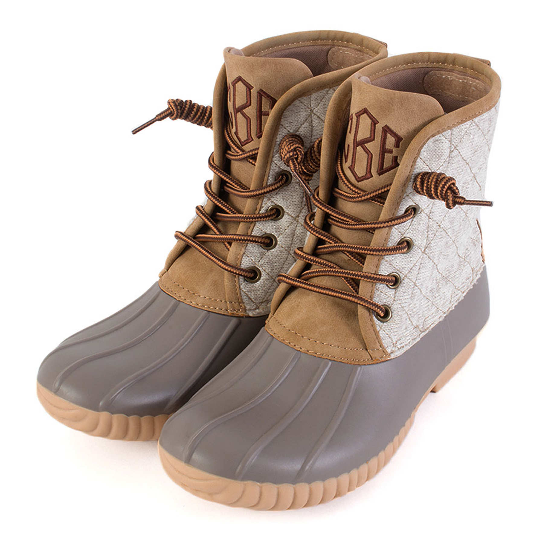 Monogrammed Duck Boots - Marleylilly