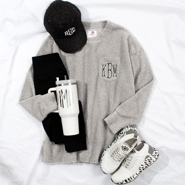Monogrammed Cozy Sweatshirt