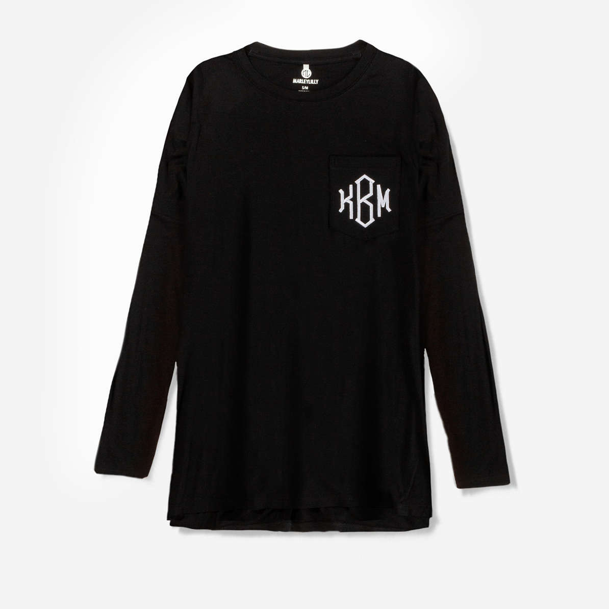 Monogrammed Tunic Shirt | Marleylilly