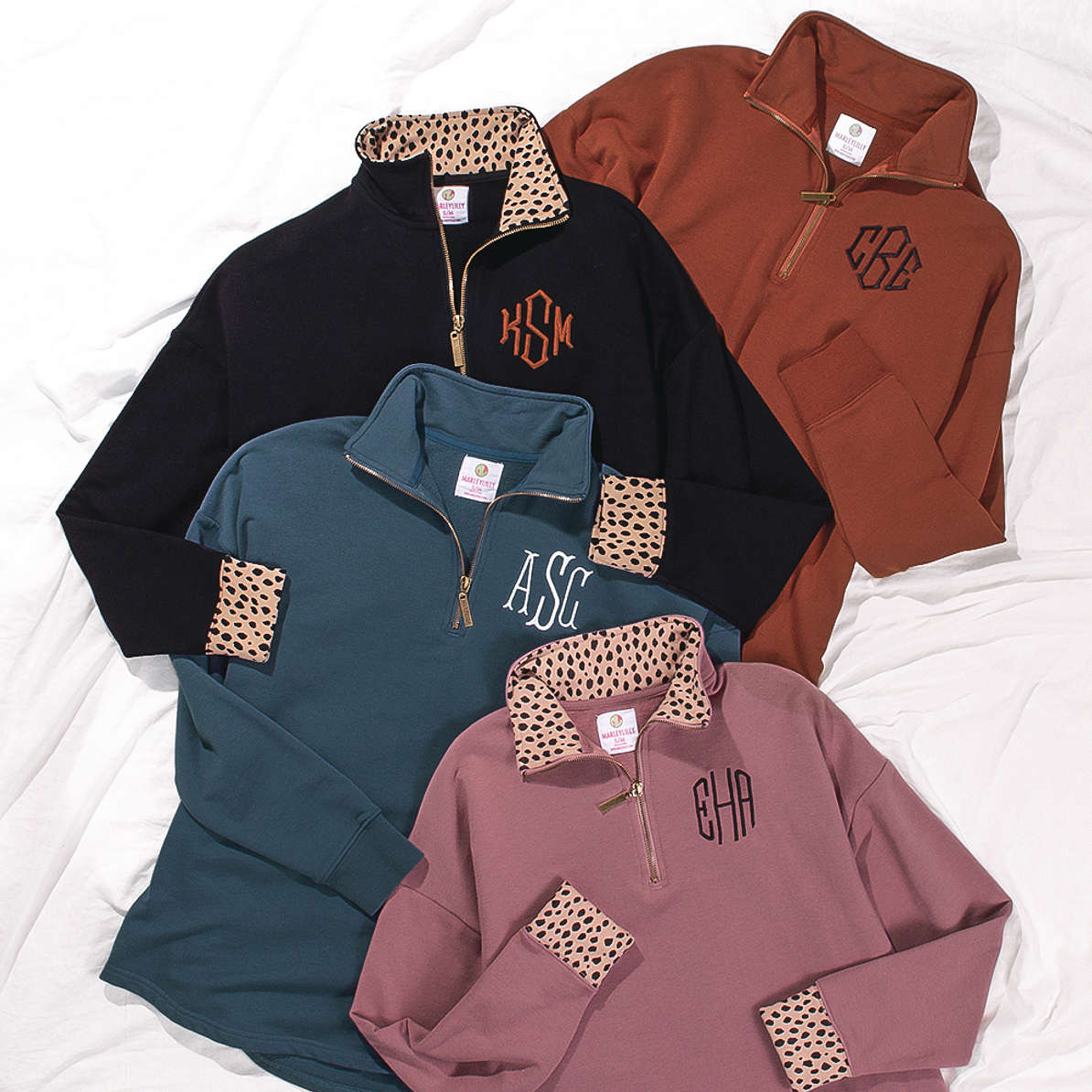 Personalized Quarter Zip Sweatshirt