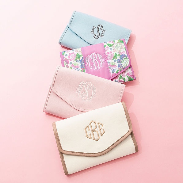 ivory travel jewelry organizer group shot