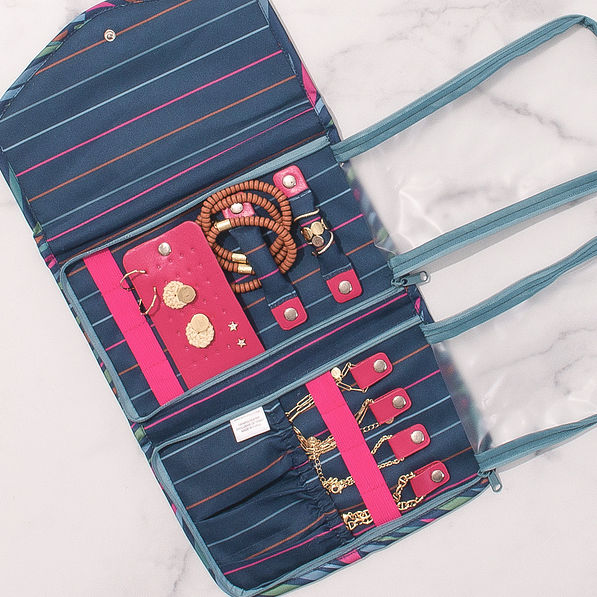 Personalized Travel Jewelry Folio Marleylilly