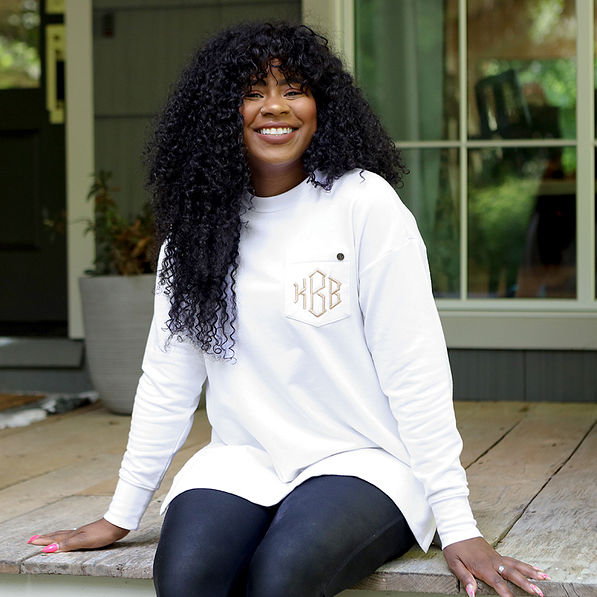 Monogrammed Crewneck Sweatshirt