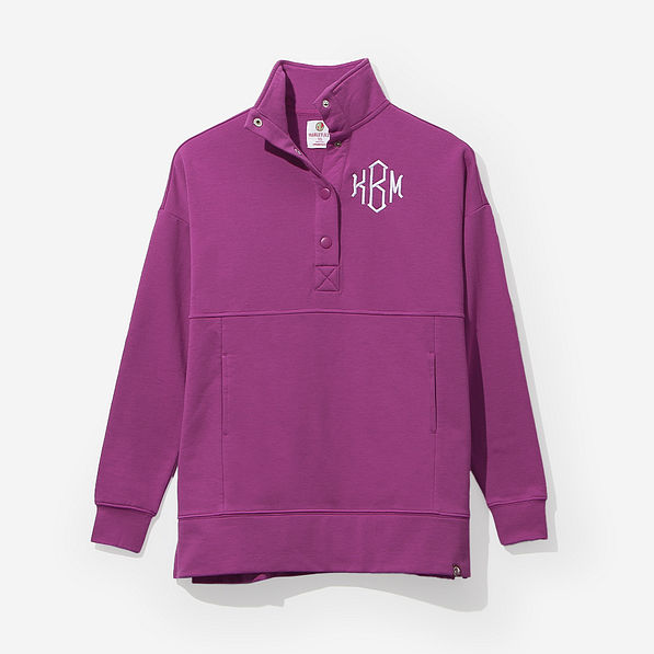 Monogrammed Pullover