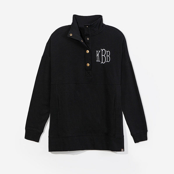 Monogrammed Pullover