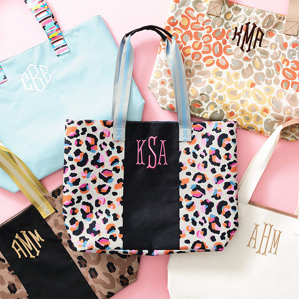 Monogrammed Tote Bag