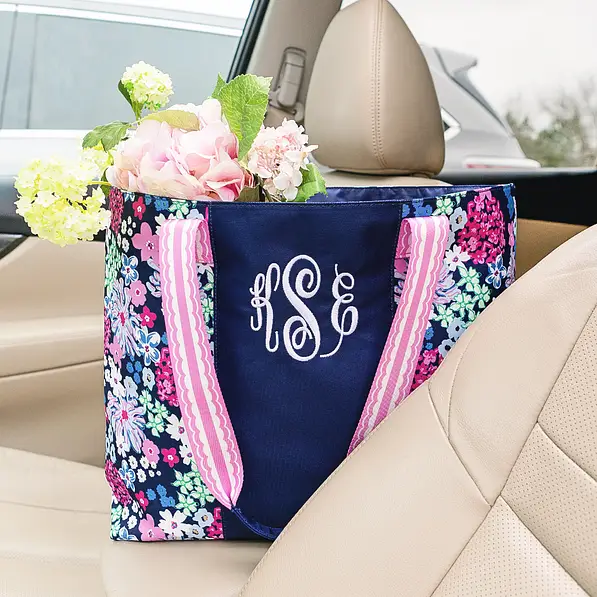 Monogrammed Tote Bag