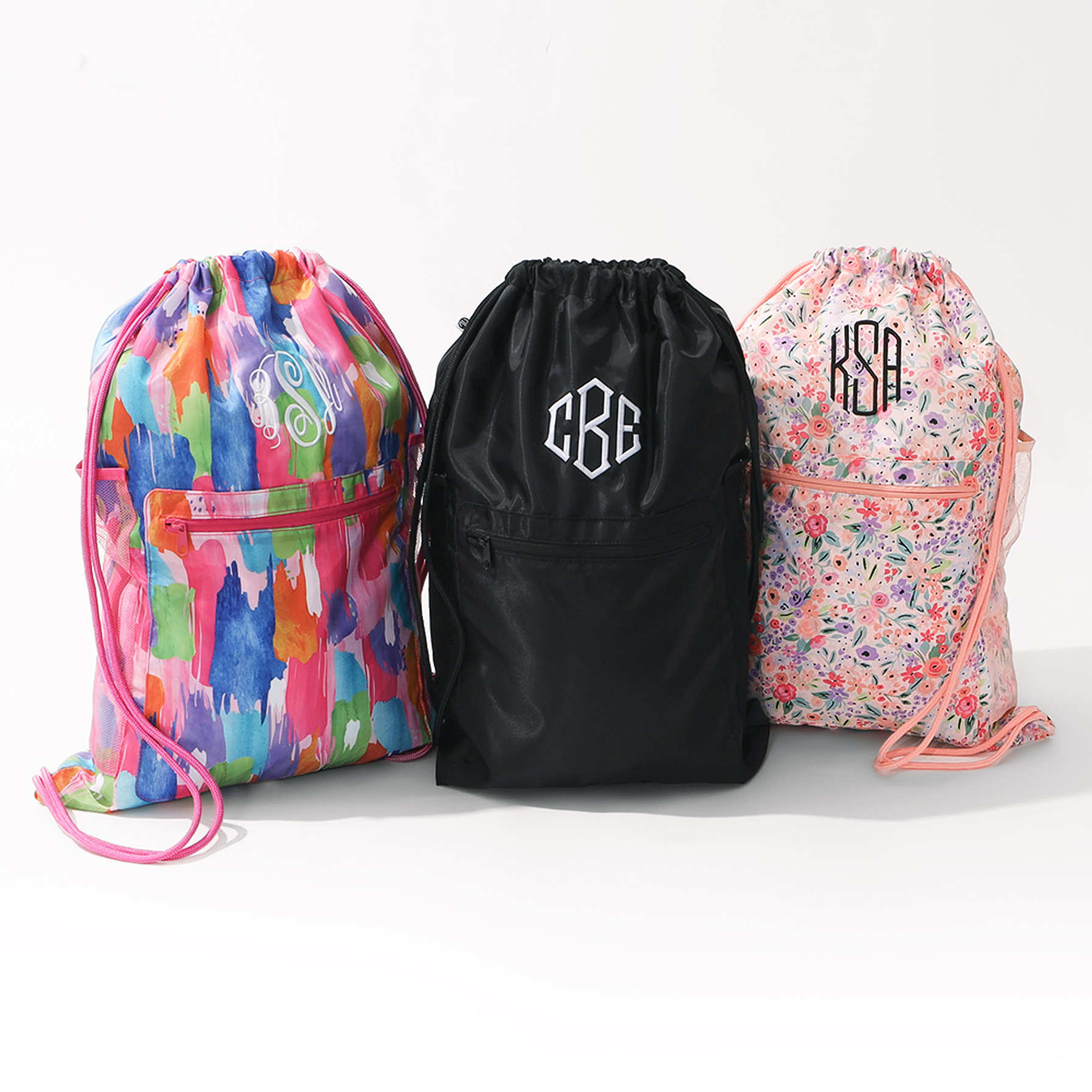 Personalized Cinched Bag | Marleylilly