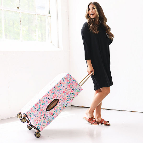 Monogrammed Luggage Cover