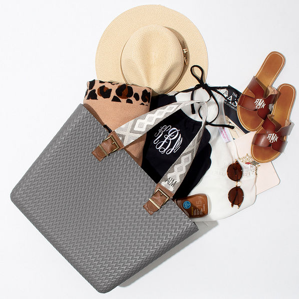 textured waterproof tote bag spill shot