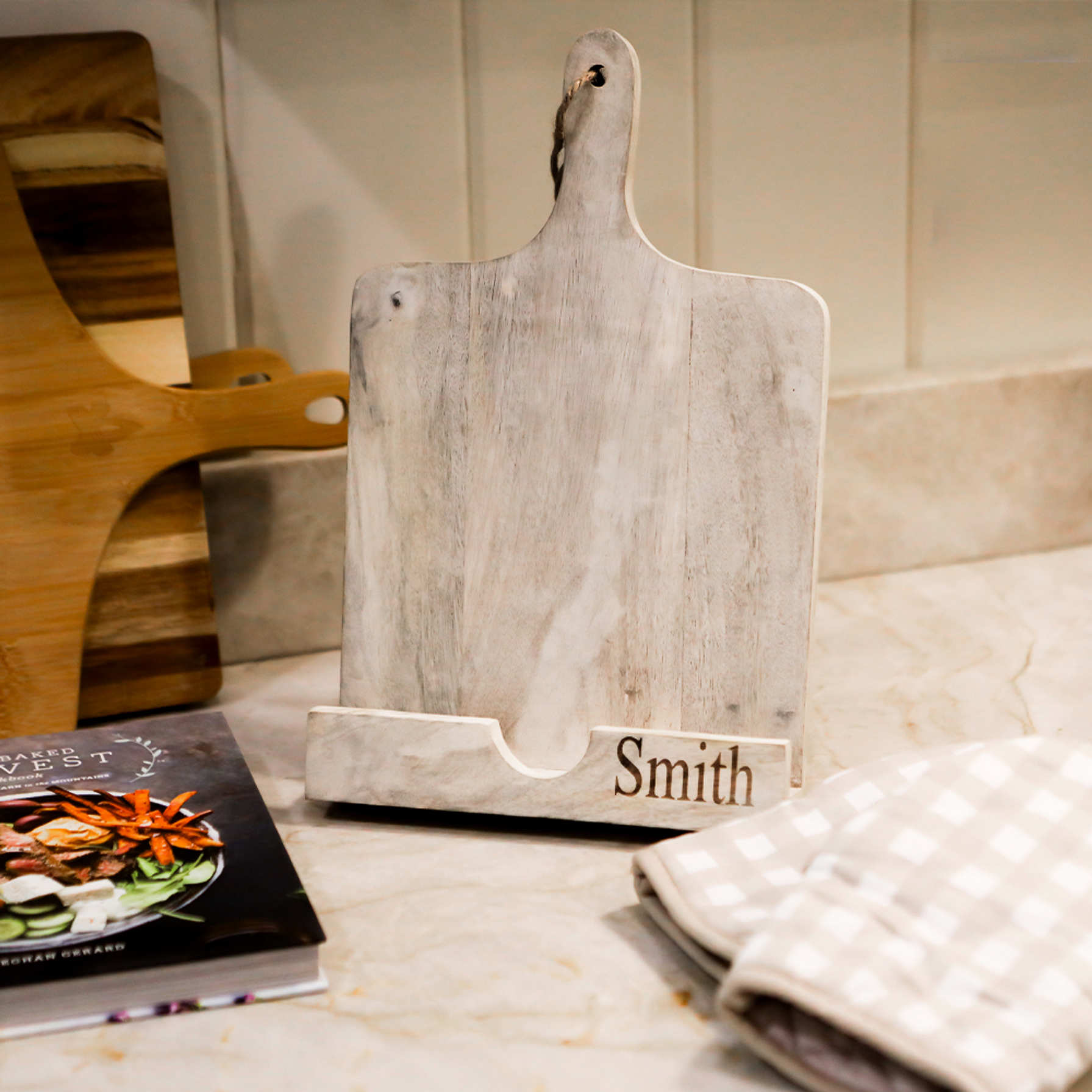 Monogrammed Recipe Board From Marleylilly