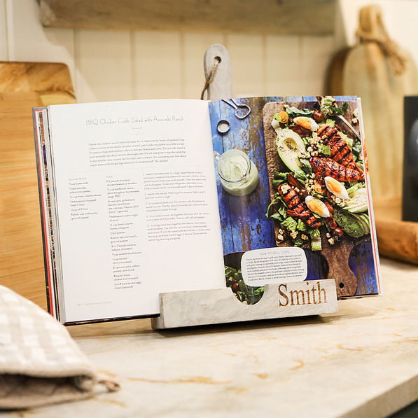 Monogrammed Recipe Board From Marleylilly