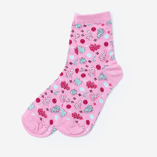 christmas socks in fun and frosted