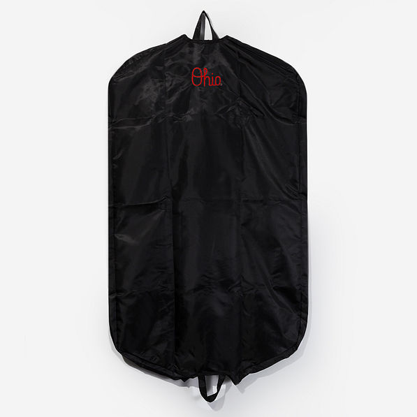 Ohio State Packable Garment Bag in Black