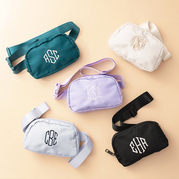 Monogrammed Belt Bag