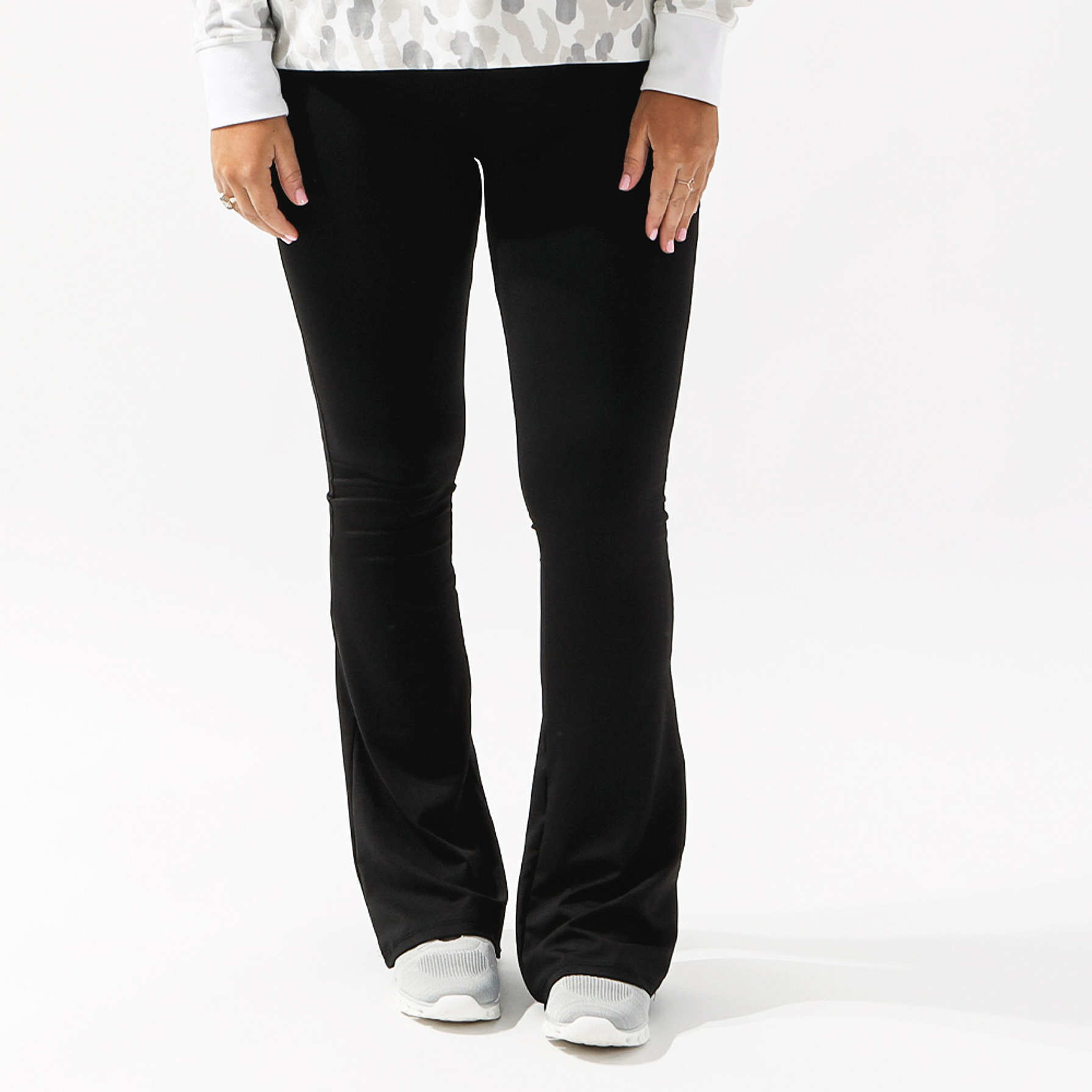 Flare Crossover Leggings Marleylilly