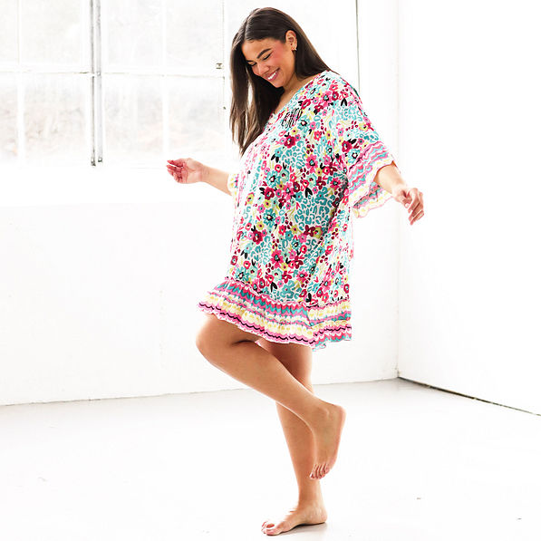 wild blooms swim cover up side view