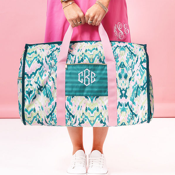 bermuda ikat convertible weekend bag