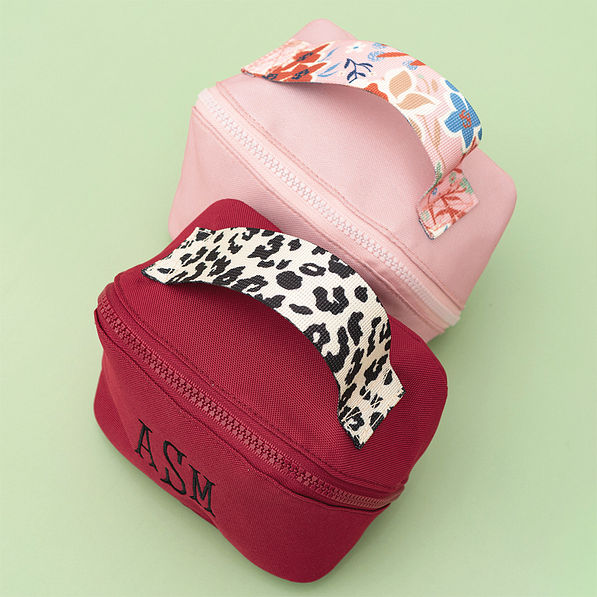 duo makeup bag straps