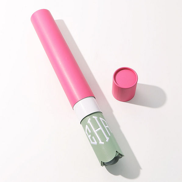 Mint Desk Mat rolled up