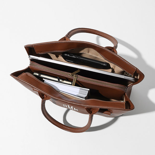 inside shot of essential work tote