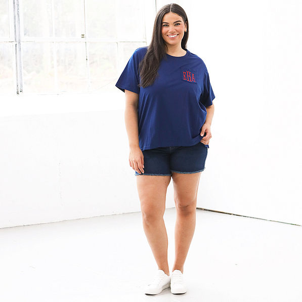 land of the free t-shirt on julia