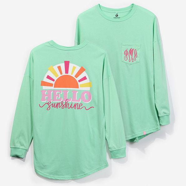 Hello Sunshine Florida Crewneck Sweatshirt Hello Sunshine Florida Crewneck Sweatshirt