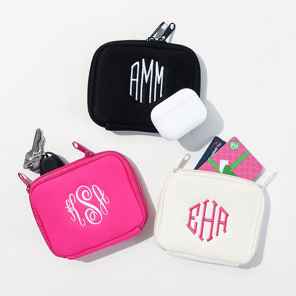 trio water bottle belt bags flatlay