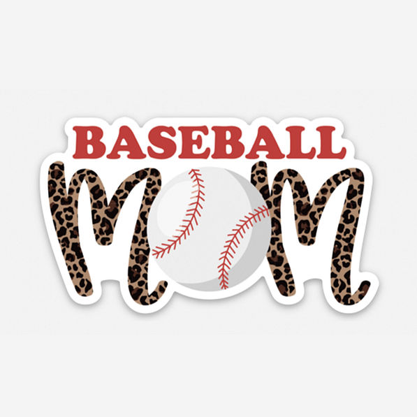 Baseball Mom Sticker