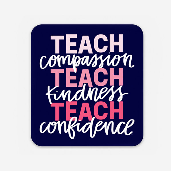 Navy Teach Sticker