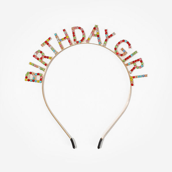 Birthdayn Girl Headband From Marleylilly